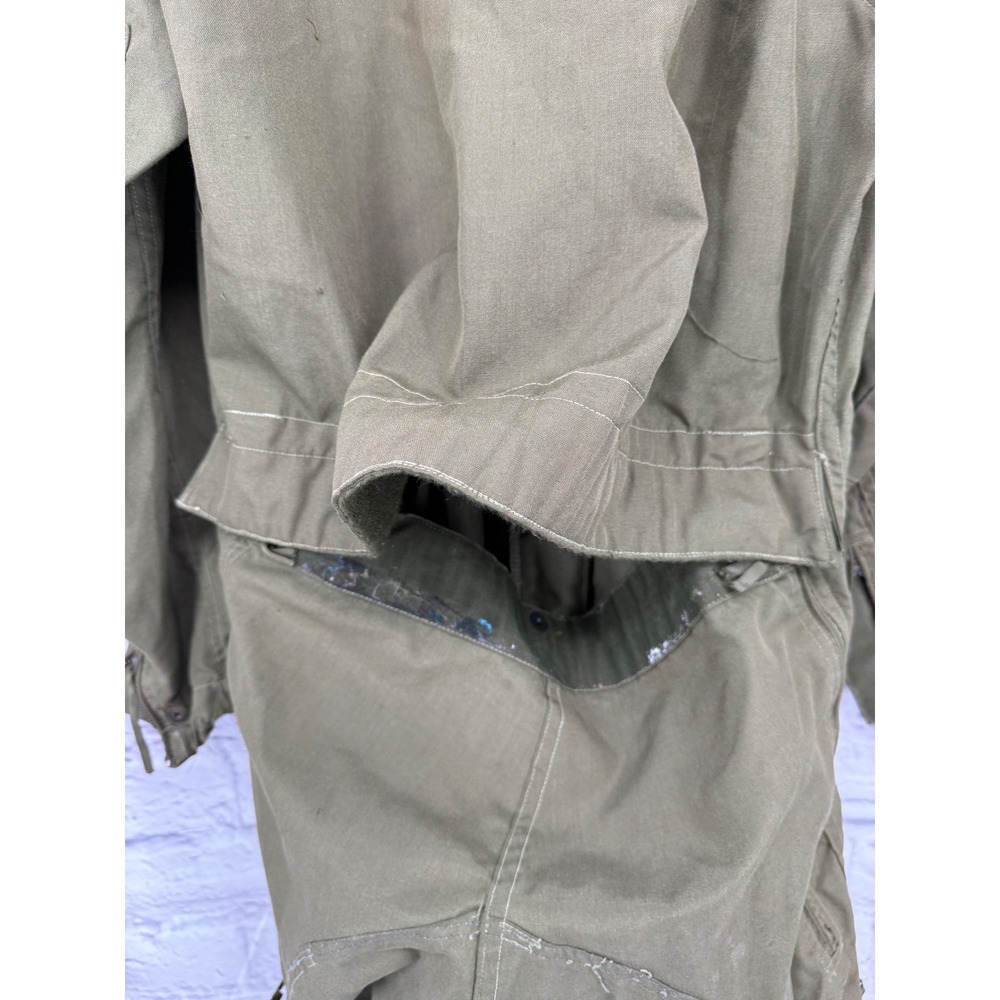 Vintage 1985 US Army CVC Tanker Coveralls Medium Long Aramid Armor Center - Picture 15 of 16